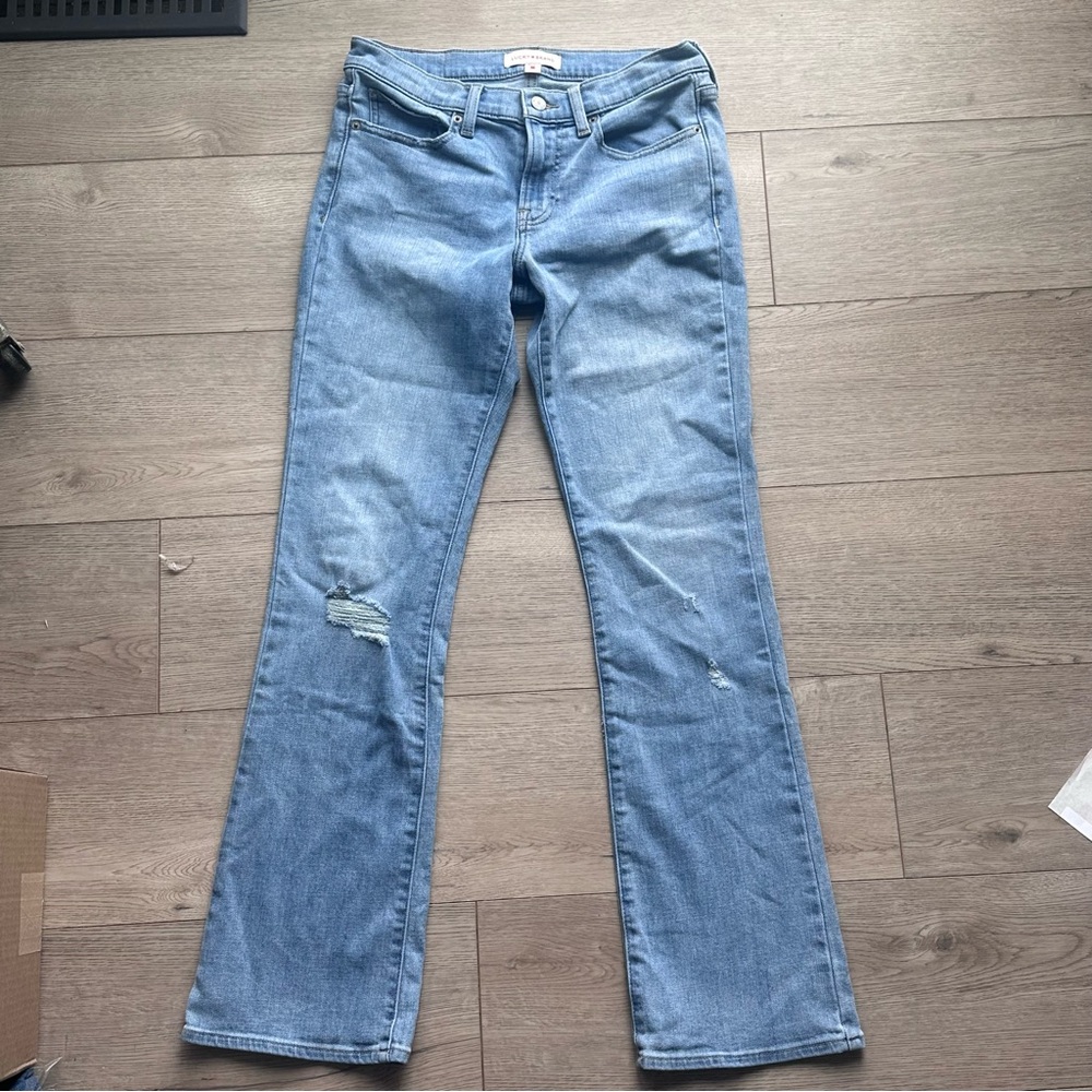 Lucky Brand Sweet Mid Rise Bootcut Jeans Women’s 8/29 Light Wash‎